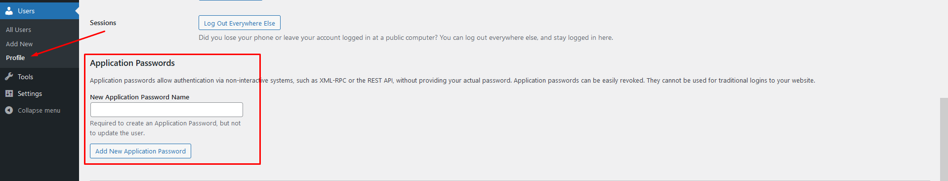 add-user-application-password
